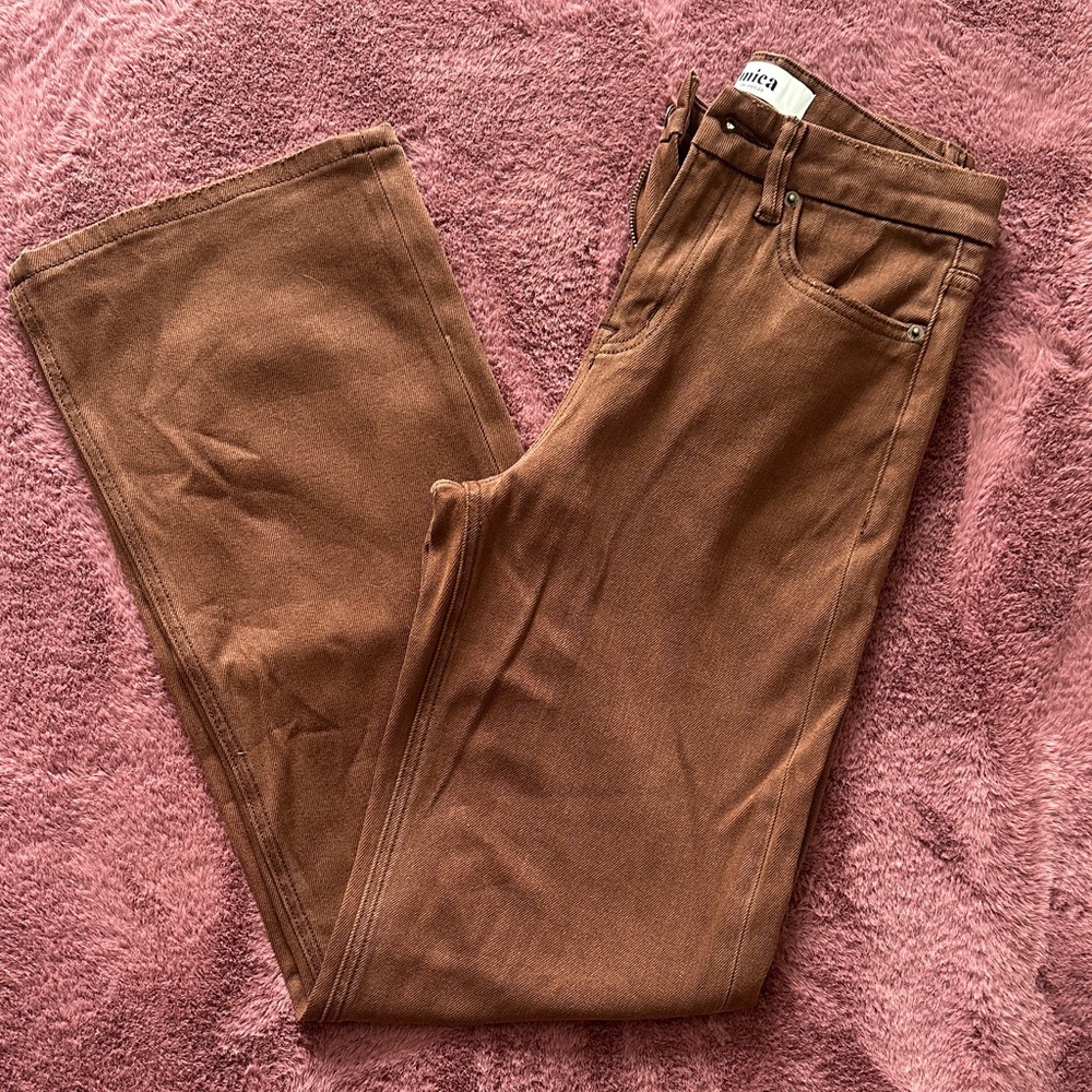 Brown Wide Leg Pants Never Worn